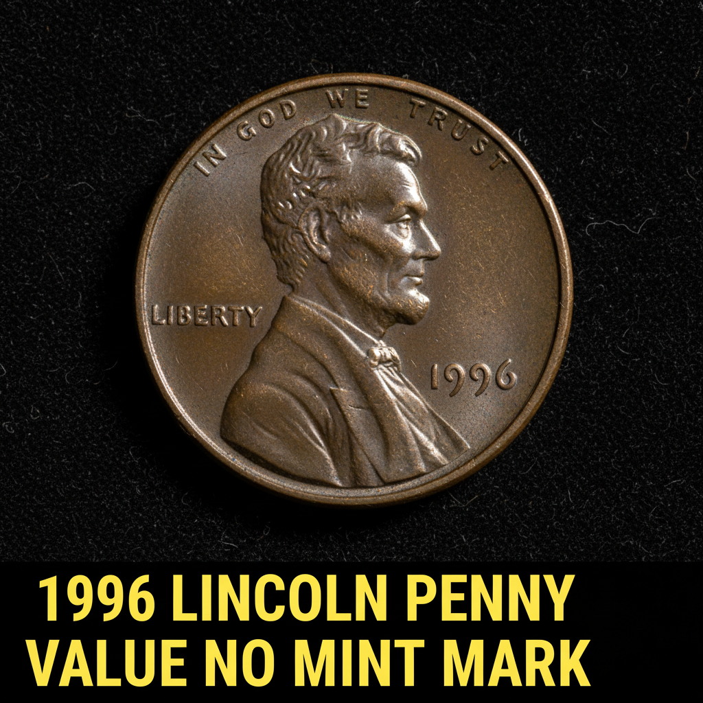 1996 lincoln penny value no mint mark what its wo