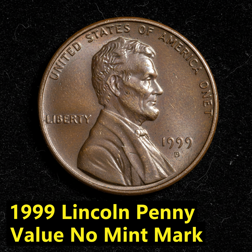 1999 lincoln penny value no mint mark what its wo