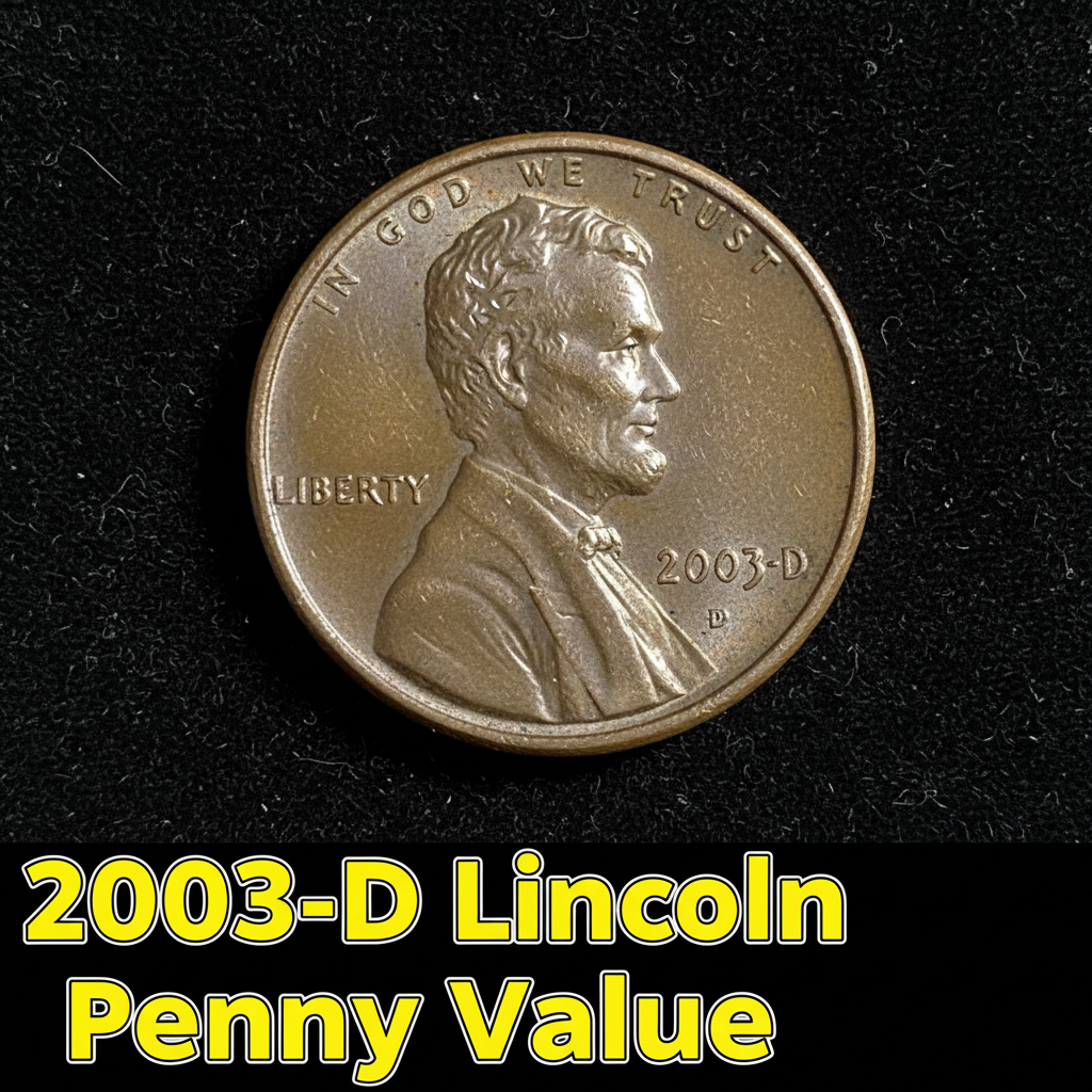 2003 d lincoln penny value and what its really wo