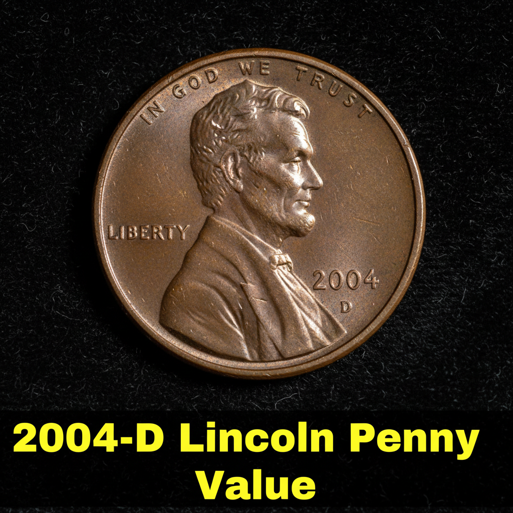 2004 d lincoln penny value and what its worth tod