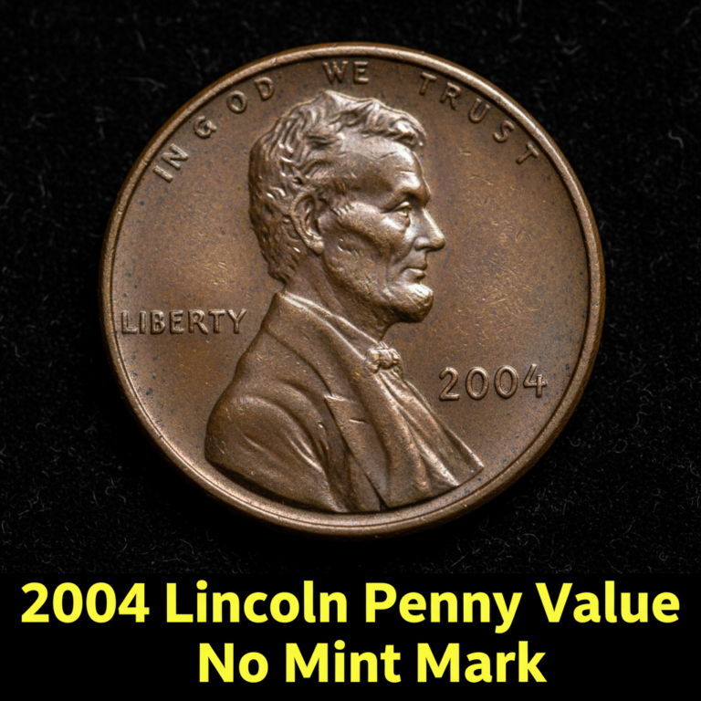 2004 lincoln penny value no mint mark what its wo