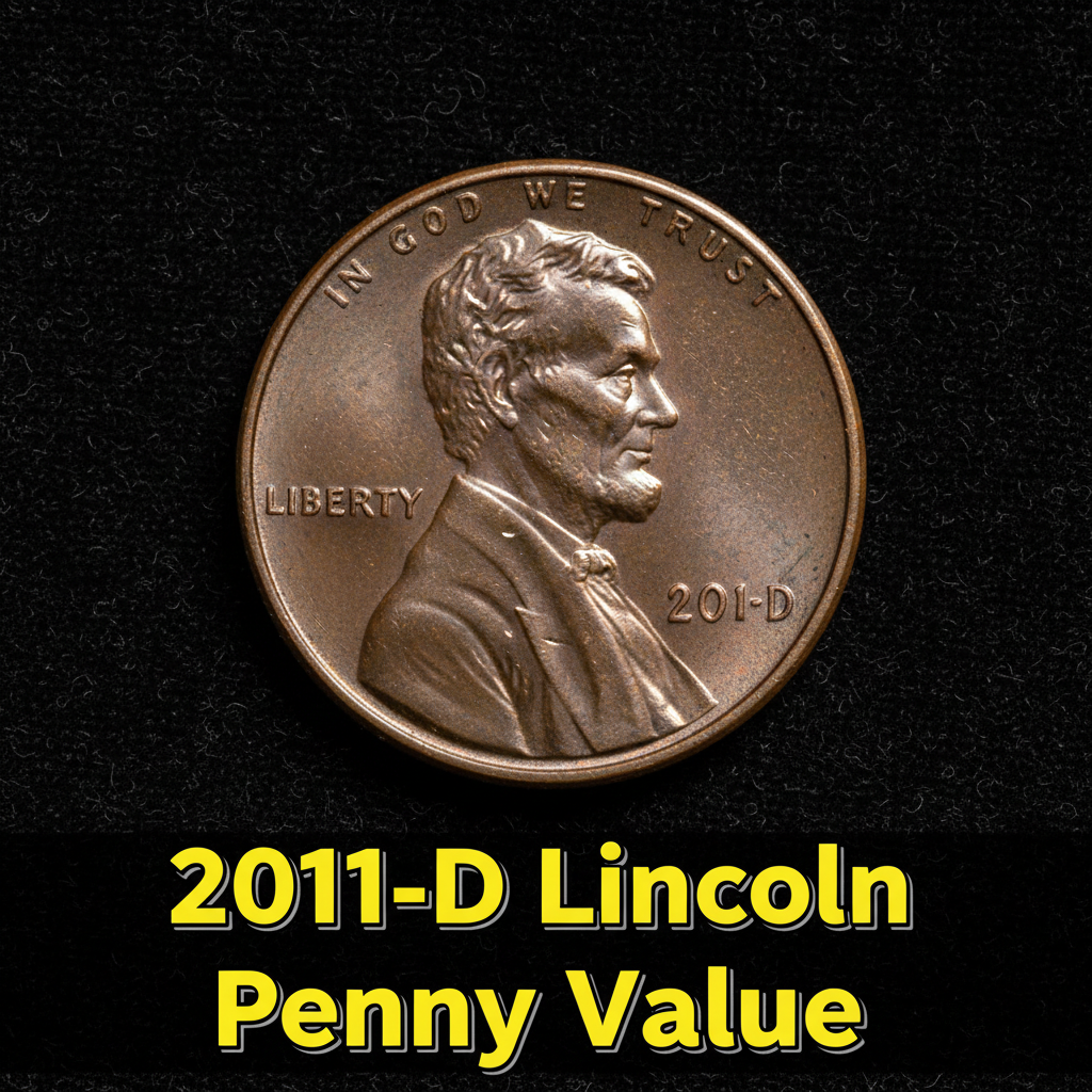 2011 d lincoln penny value what its really worth