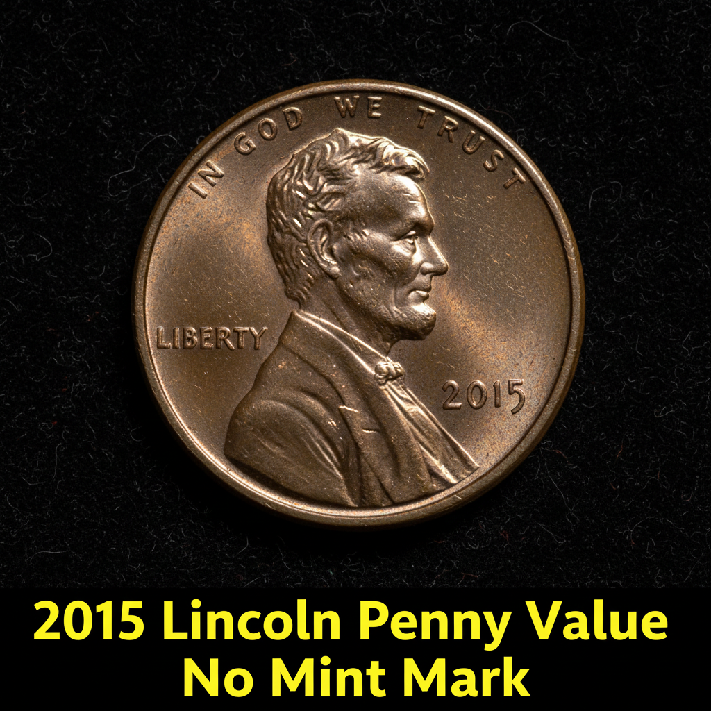 2015 lincoln penny value with no mint mark and wha