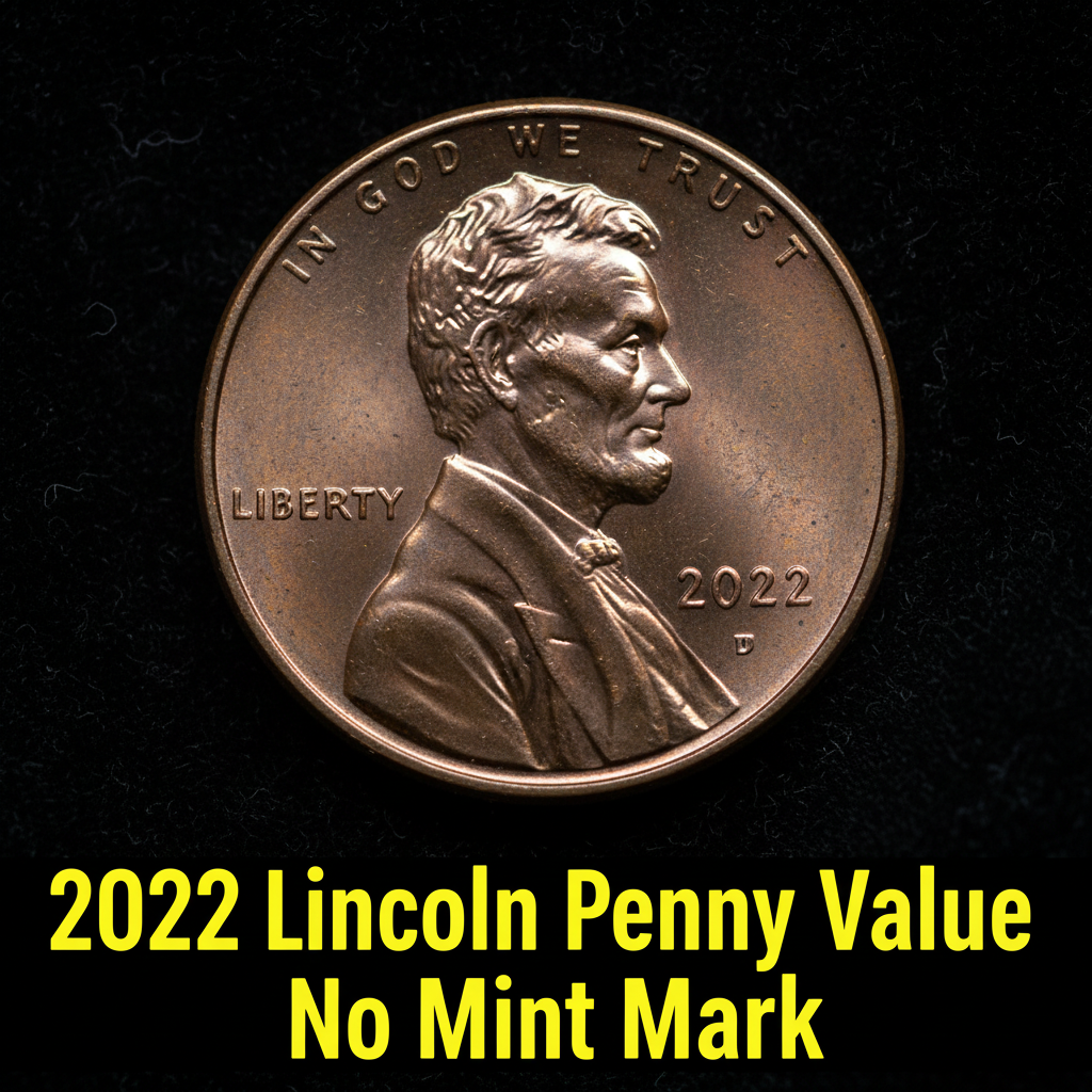 2022 lincoln penny value no mint mark and what it