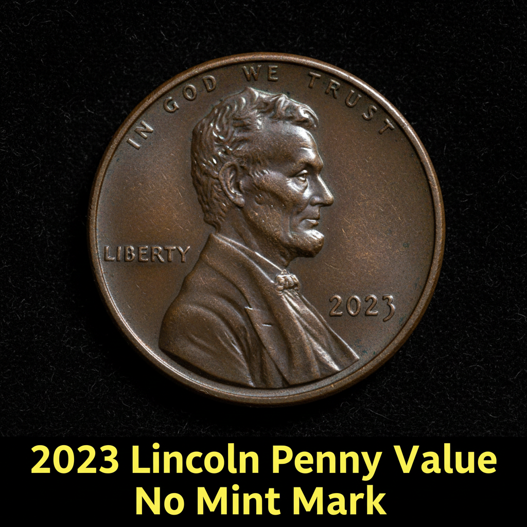 2023 lincoln penny value no mint mark what its re